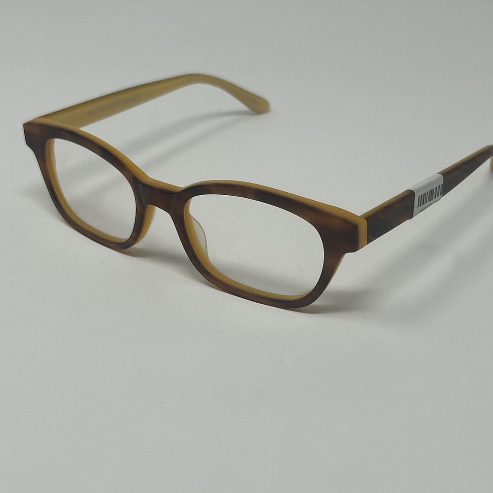 NWT Norman Childs NATHAN Eyeglasses 48-19-140 MTOY Unisex Kids Tortoise Frame